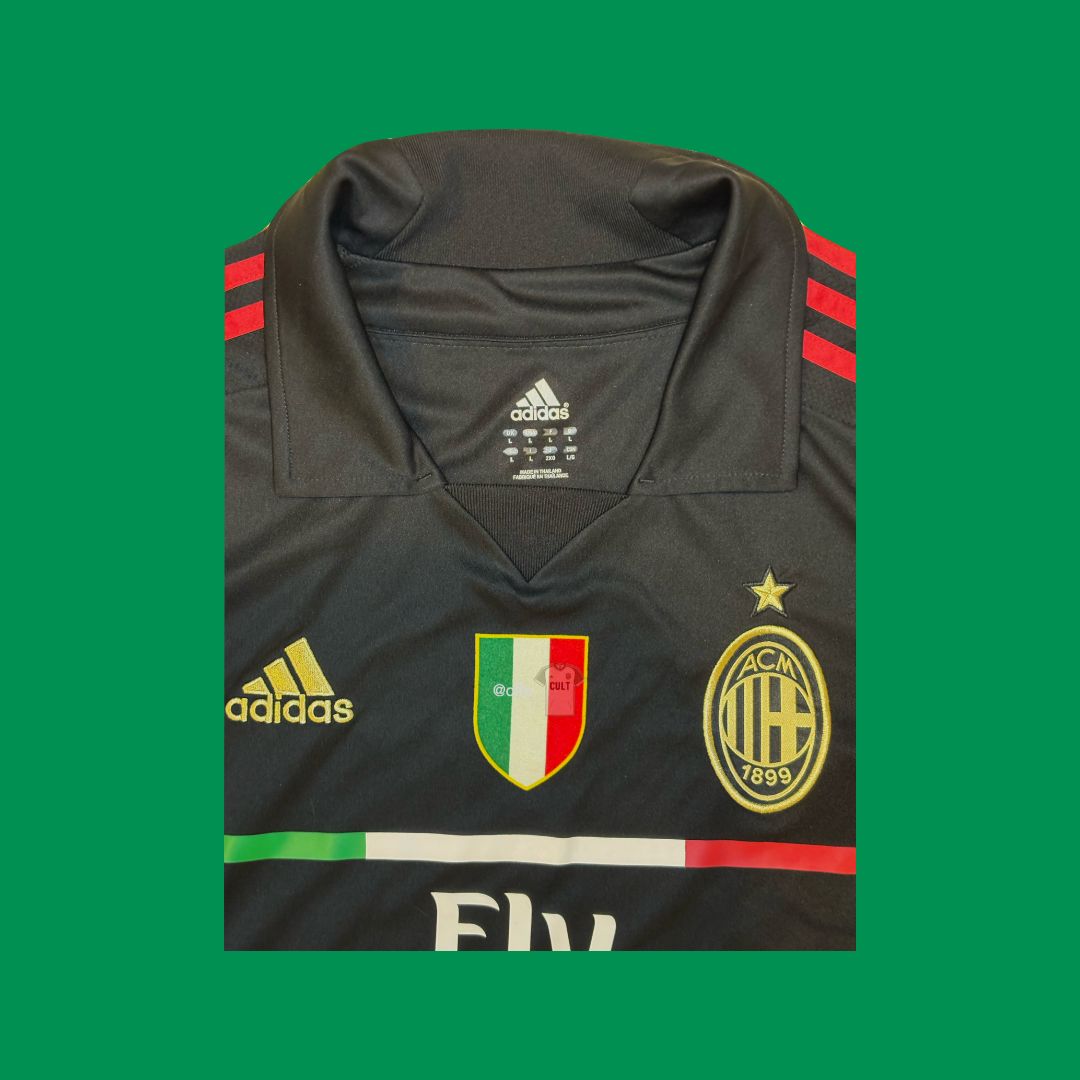 AC Milan 2011/12 Adidas with Zlatan Ibrahimović 11 Nameset