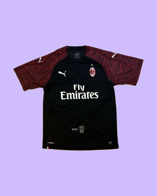 AC Milan 2018/19 Puma with Alessio Romagnoli 13 Nameset Football Jersey - Cult Fave Football Shirts