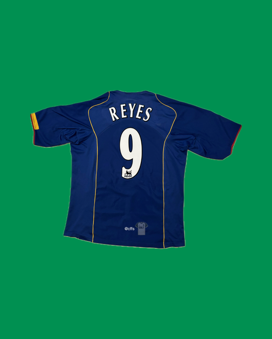 Arsenal FC 2004/05 Nike Away Jose Antonio Reyes 9 Nameset Football Jersey - Cult Fave Football Shirts