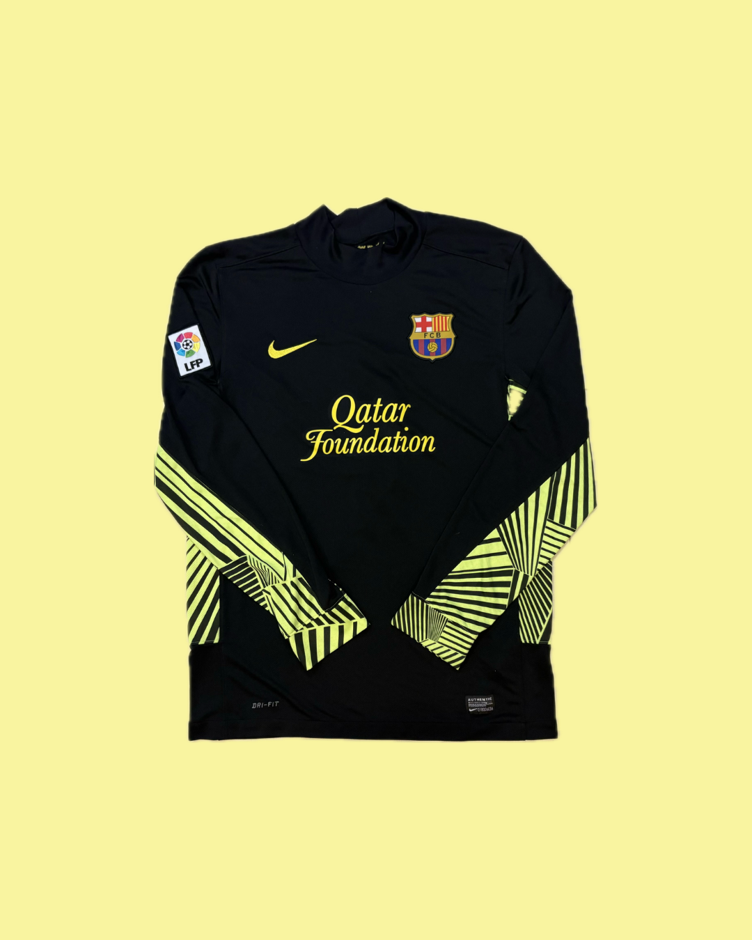 Barcelona 2011/12 GK Valdés 1 Nike Jersey M – Cult Fave Football