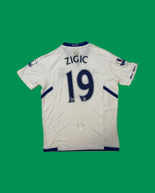 Birmingham City 2010/11 Xtep with Nikola Žigić 19 Nameset Football Jersey - Cult Fave Football Shirts