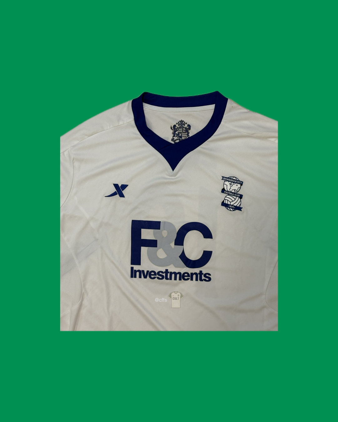 Birmingham City 2010/11 Xtep with Nikola Žigić 19 Nameset Football Jersey