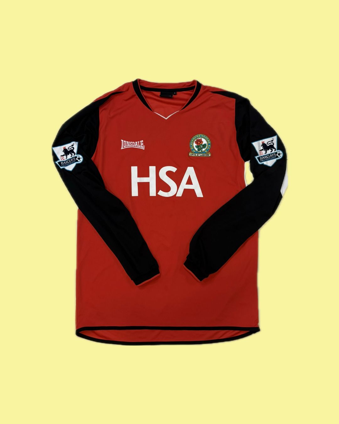 Blackburn Rovers 2004/05 Lonsdale with Morten Gamst Pedersen 12 Nameset