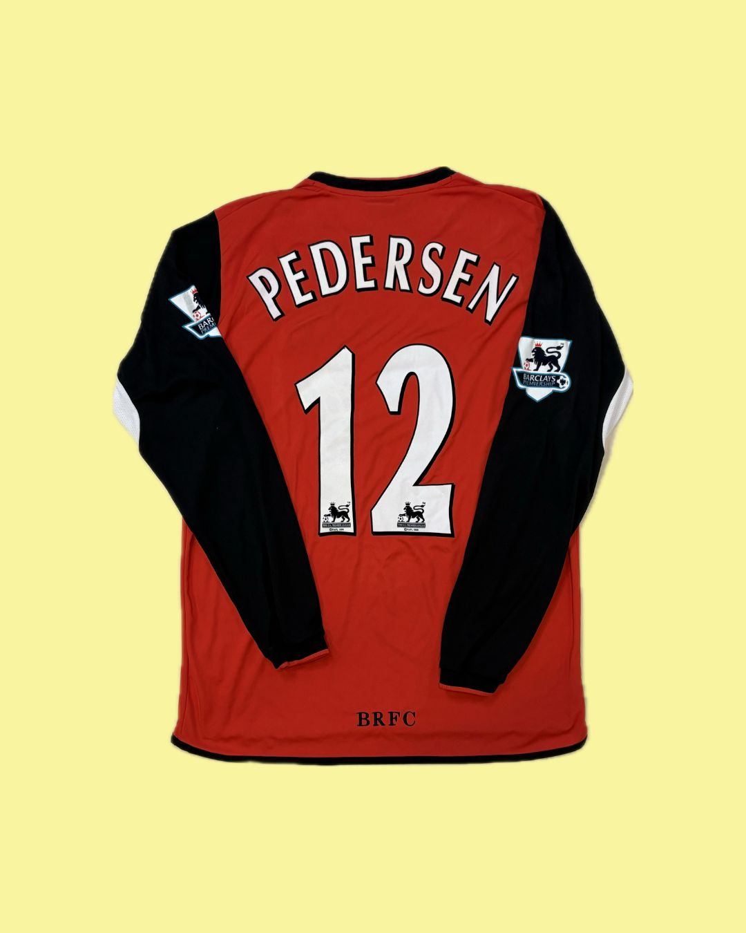 Blackburn Rovers 2004/05 Lonsdale with Morten Gamst Pedersen 12 Nameset