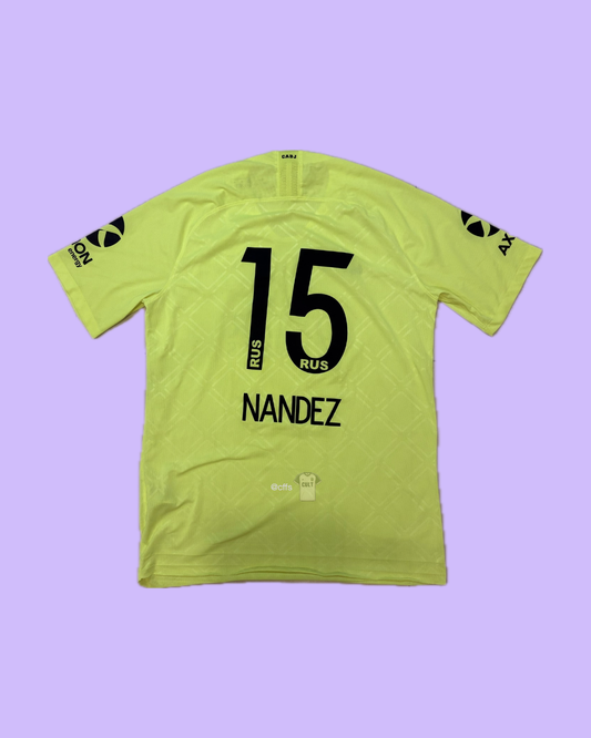 Boca Juniors 2018/19 Nike with Nahitan Nandez 15 Nameset Football Jersey