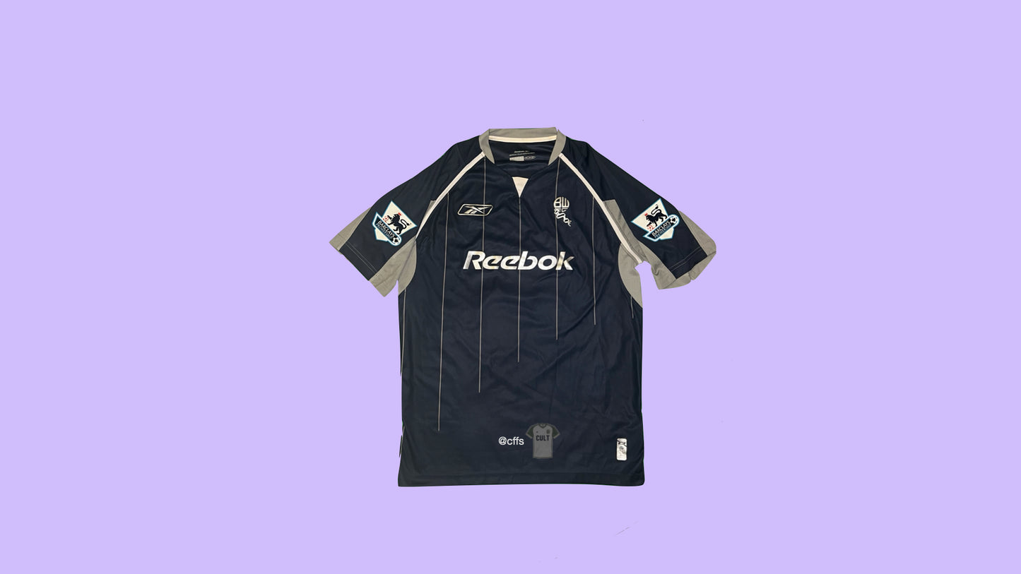 Bolton Wanderers 2005/07 Reebok with Jay-Jay Okocha 10 Nameset Reebok