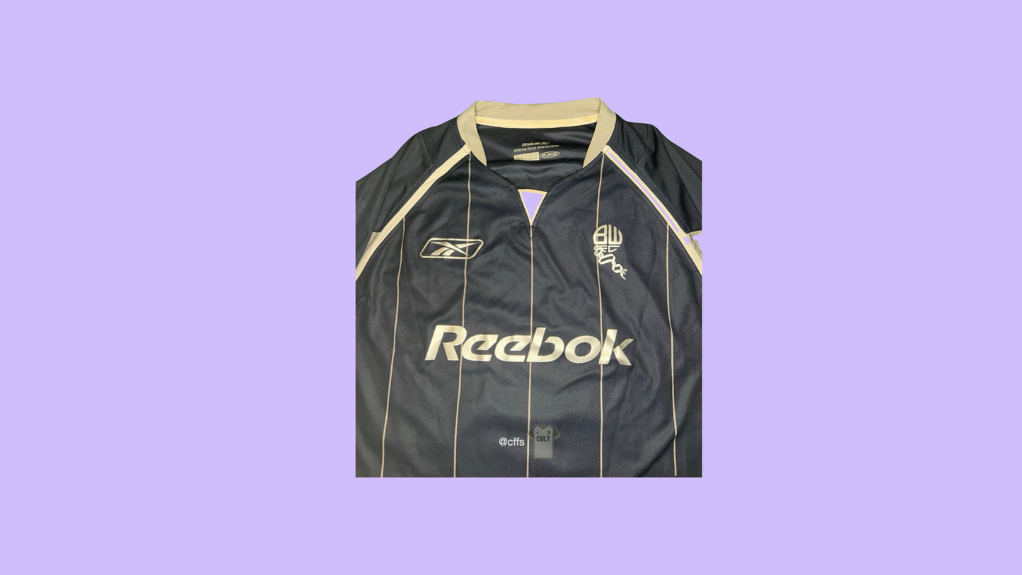 Bolton Wanderers 2005/07 Reebok with Jay-Jay Okocha 10 Nameset Reebok