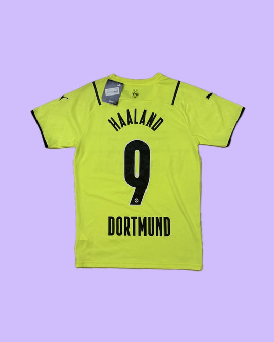 Borrussia Dortmund 2021/22 Puma with Erling Haaland 9 Nameset - Cult Fave Football Shirts