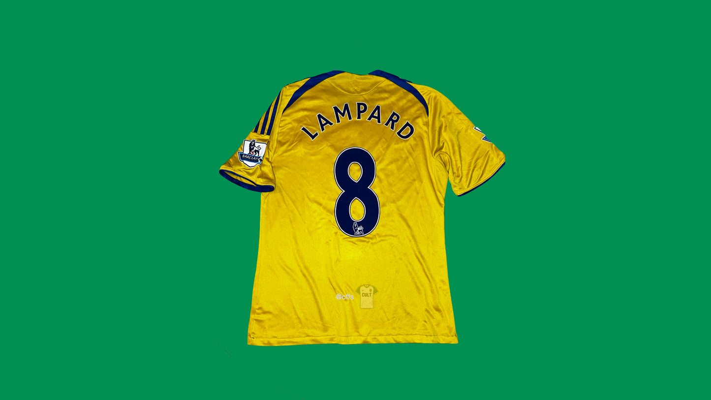 Chelsea 2008/09 Adidas with Frank Lampard 8 Nameset Vintage Football Jersey