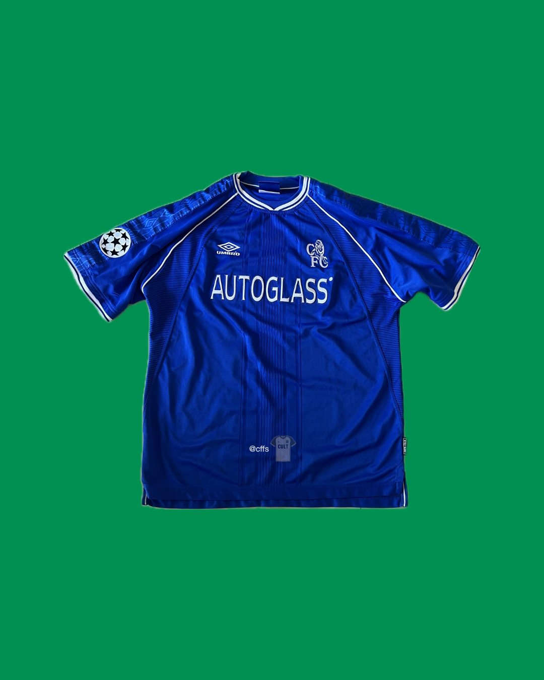 Chelsea FC 1999/2001 Umbro Home Gianfranco Zola 25 Jersey – Cult