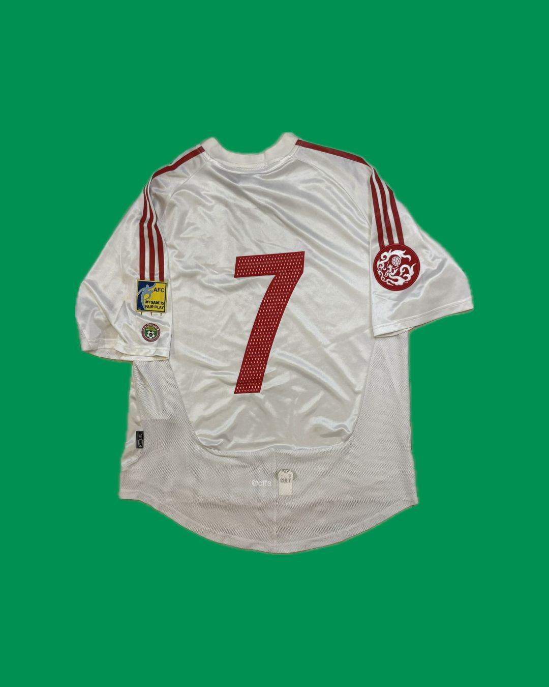 China NT 2004/06 Adidas with Sun Jihai 7 Nameset
