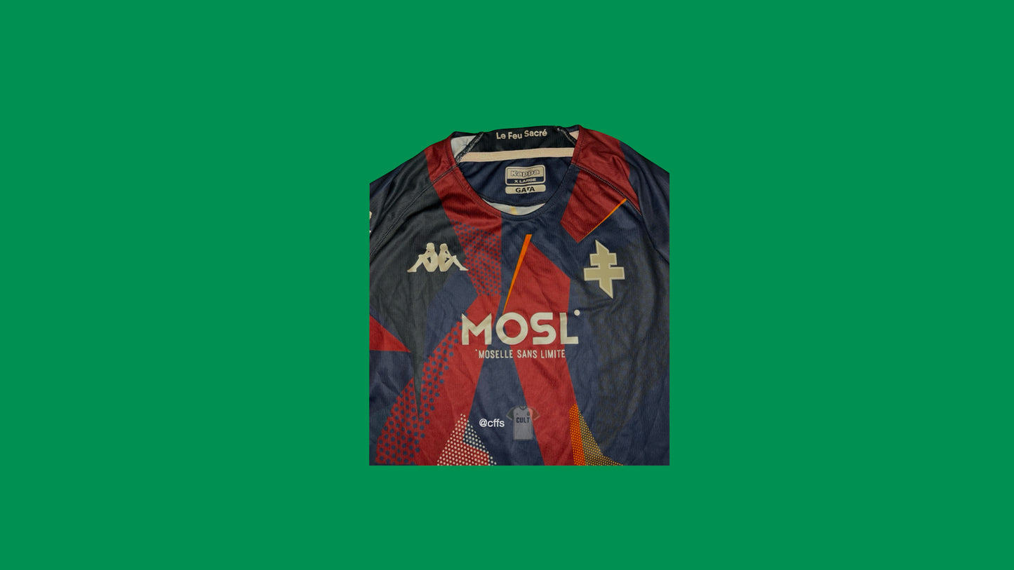 FC Metz 2022/23 Kappa Vintage Football Jersey