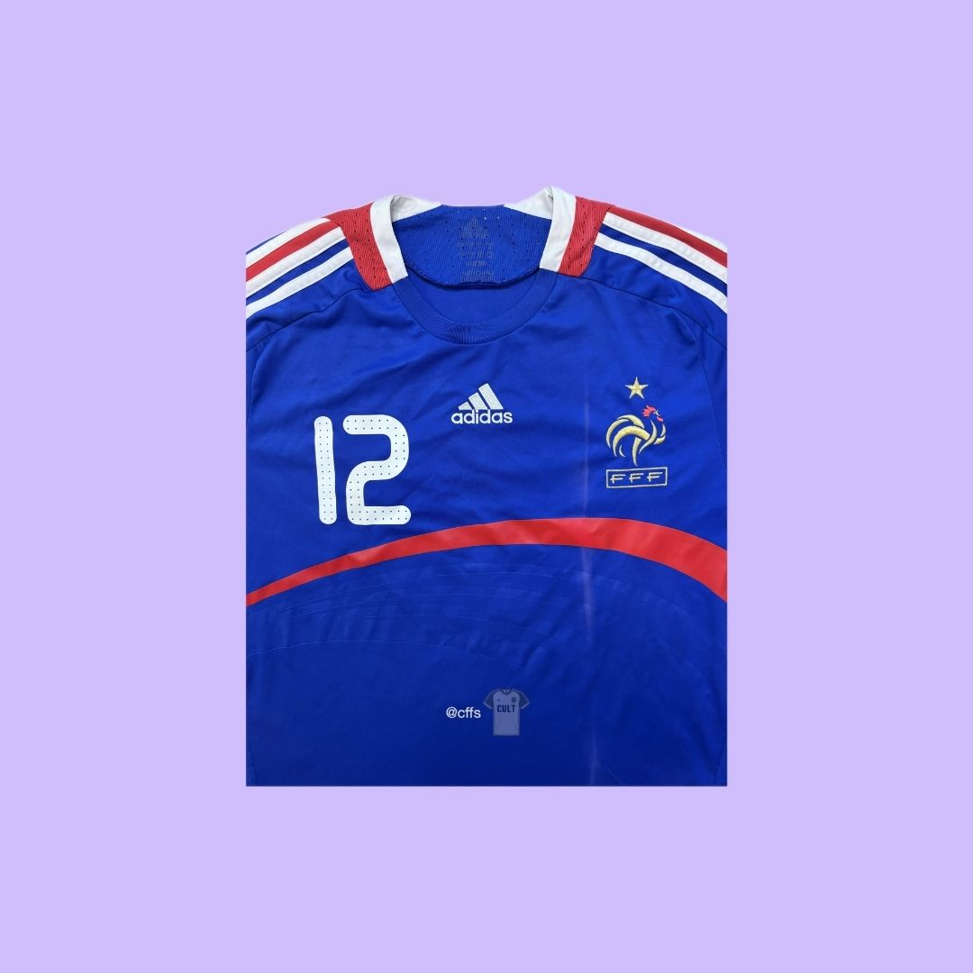 France NT 2008 Adidas with Thierry Henry 12 Nameset Adidas