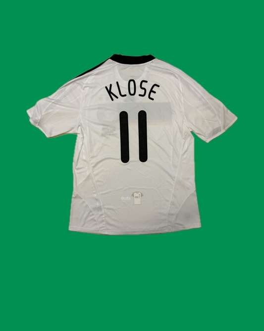 Germany NT 2008/10 Adidas with Miroslav Klose 11 Nameset - Cult Fave Football Shirts