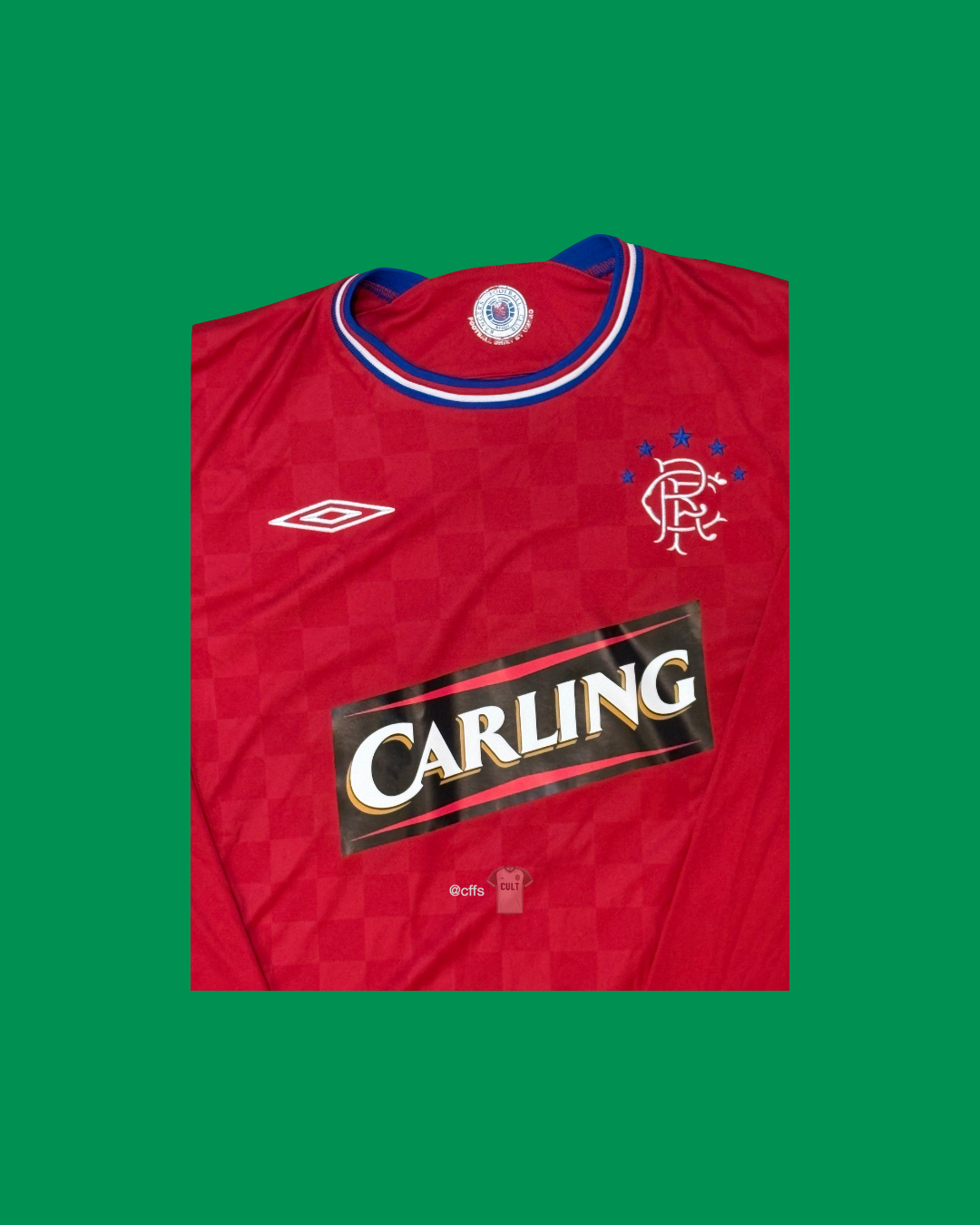 Glasgow Rangers 2009/10 Umbro Football Jersey