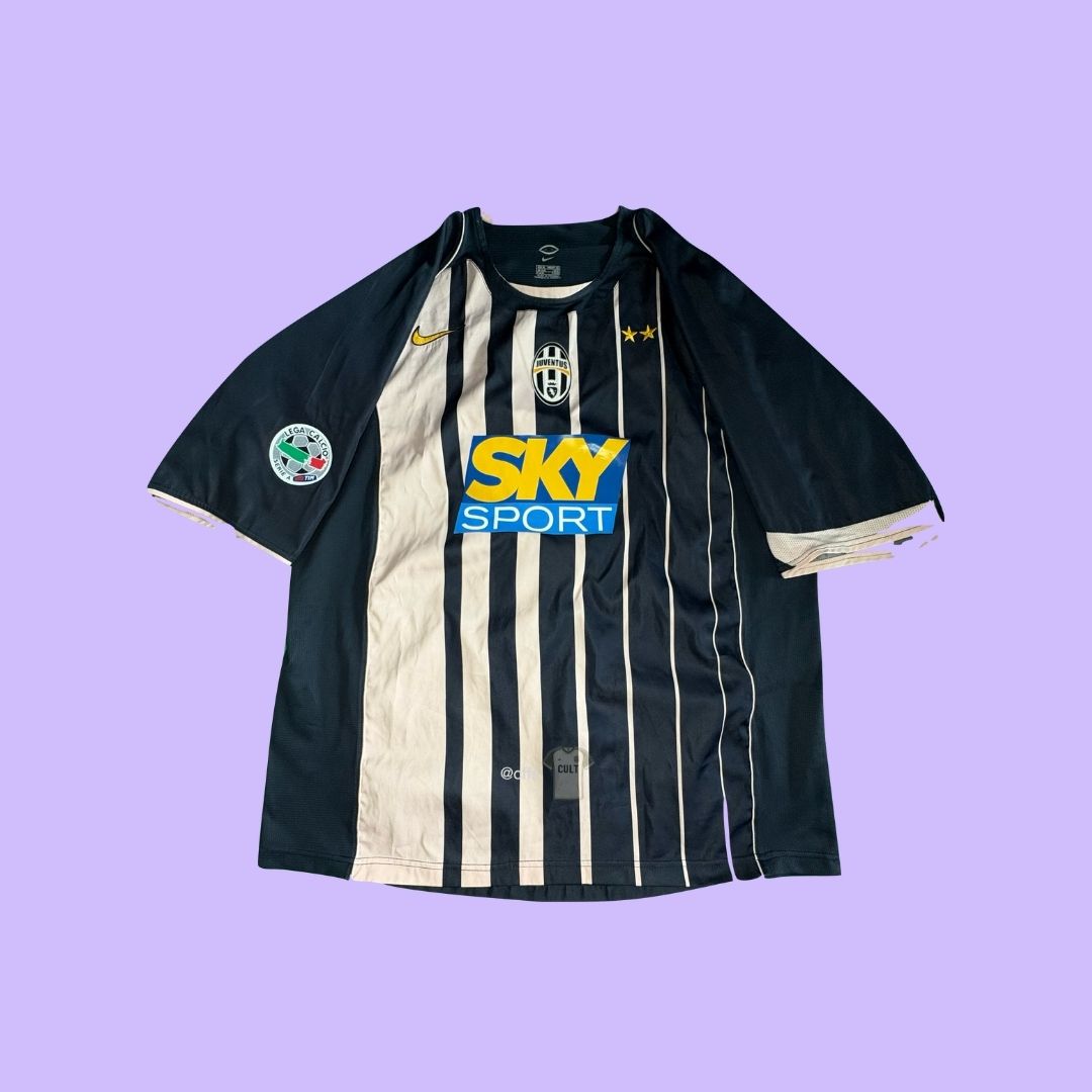 Juventus 2004/05 Nike with Zlatan Ibrahimović 9 Nameset