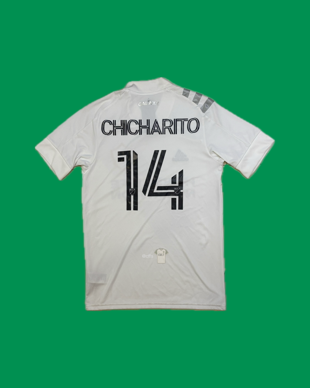 LA Galaxy 2017/18 Adidas with Chicharito 14 Nameset Football Jersey BNWT