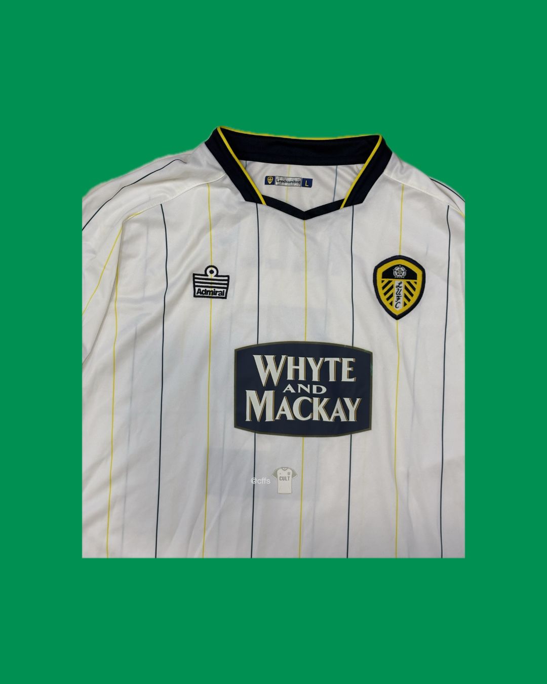 Leeds United 2005/06 Admiral with Gary Kelly 2 Nameset