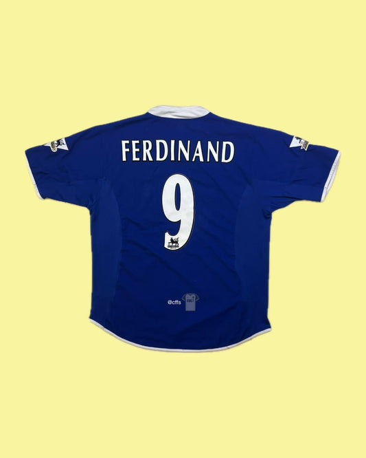 Leicester City 2003/04 Le Coq Sportif with Les Ferdinand 9 Nameset - Cult Fave Football Shirts