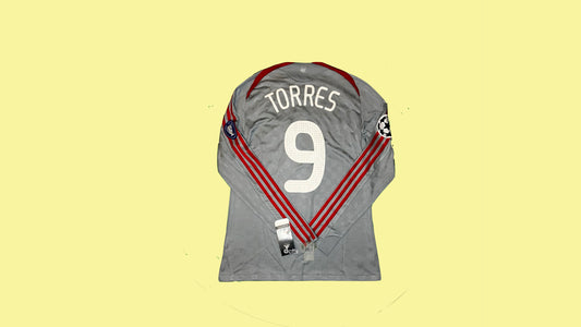 Liverpool 2008/09 Adidas with Fernando Torres 9 Nameset Vintage Football Jersey - Cult Fave Football Shirts