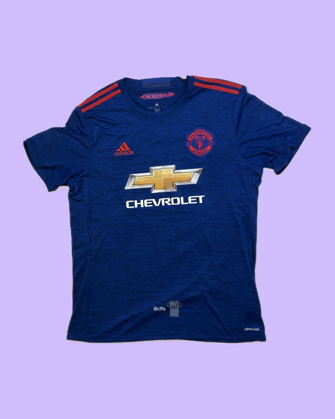 Manchester United 2016/17 Adidas with Jesse Lingard 14 Nameset