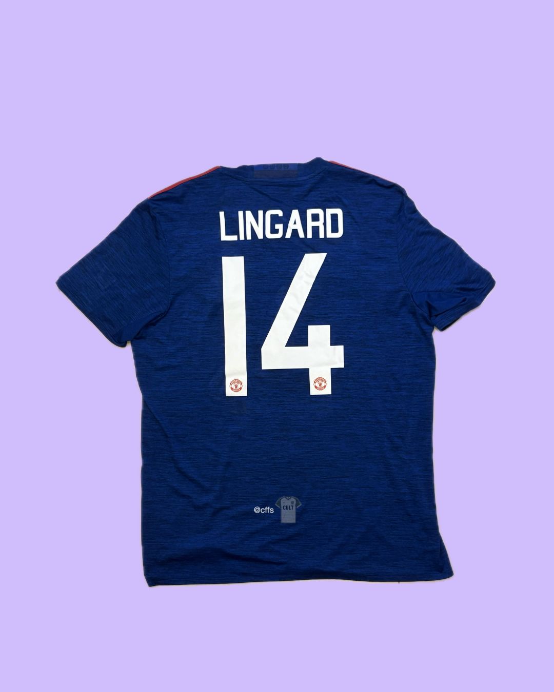 Manchester United 2016/17 Adidas with Jesse Lingard 14 Nameset
