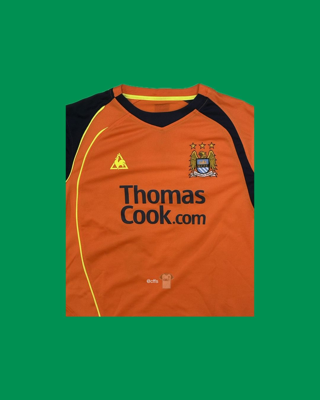 Manchester City 2008/09 Le Coq Sportif with Elano 11 Nameset