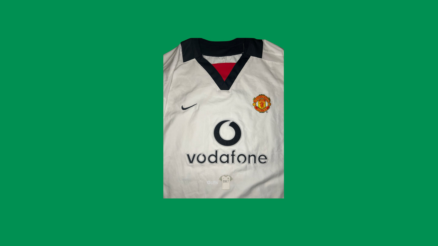 Manchester United 2002/03 Nike with Ruud van Nistelrooy 10 Nameset Nike - Cult Fave Football Shirts