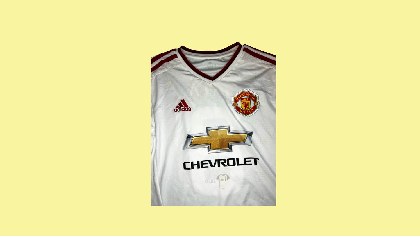 Manchester United 2015/16 Adidas Away Jersey with Juan Mata 8