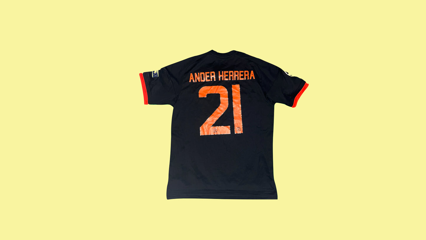 Manchester United 2015/16 Adidas with Ander Herrera 21 Nameset Adidas