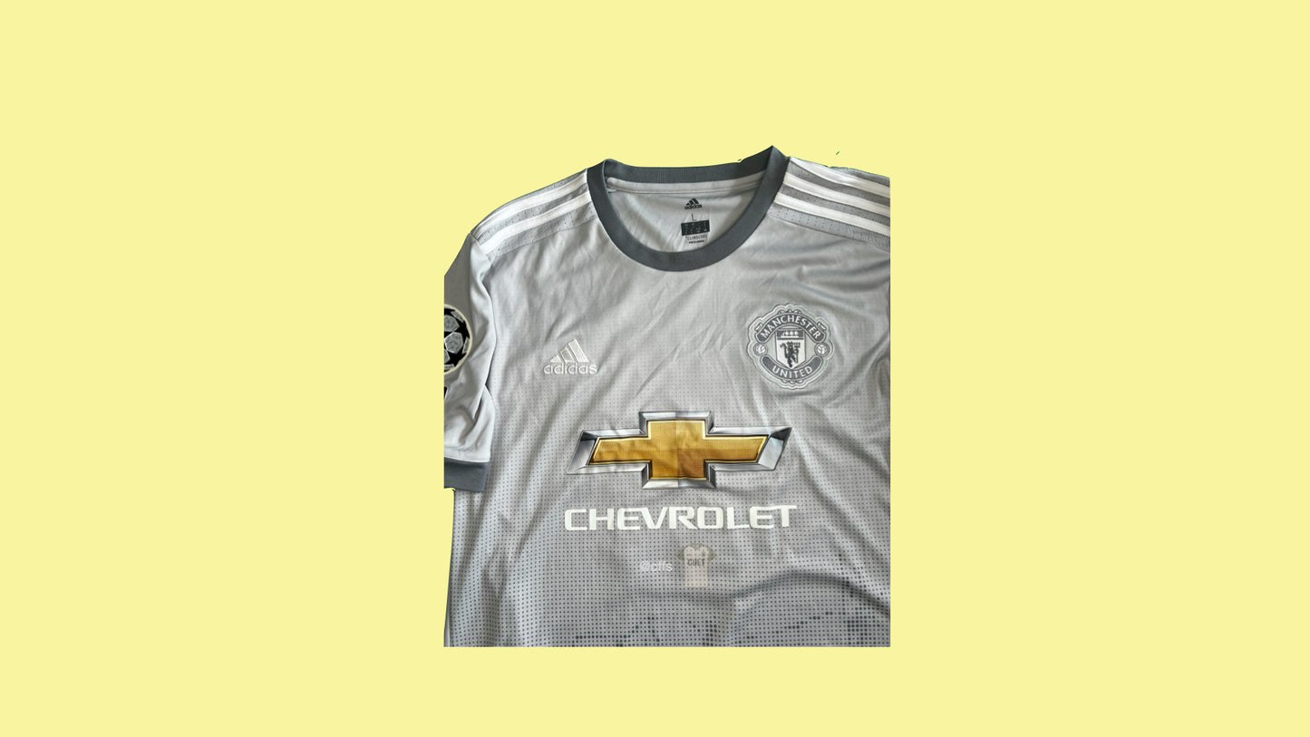 Manchester United 2017/18 Adidas with Zlatan Ibrahimovic 10 Nameset Vintage Football Jersey