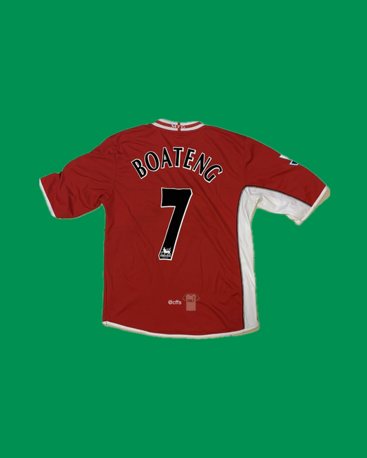 Middlesbrough 2005/06 Errea with George Boateng 7 Nameset Football Jersey - Cult Fave Football Shirts