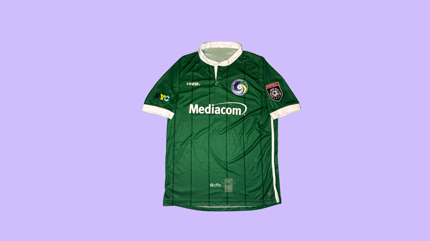 New York Cosmos 2018 Inaria Football Jersey - Cult Fave Football Shirts