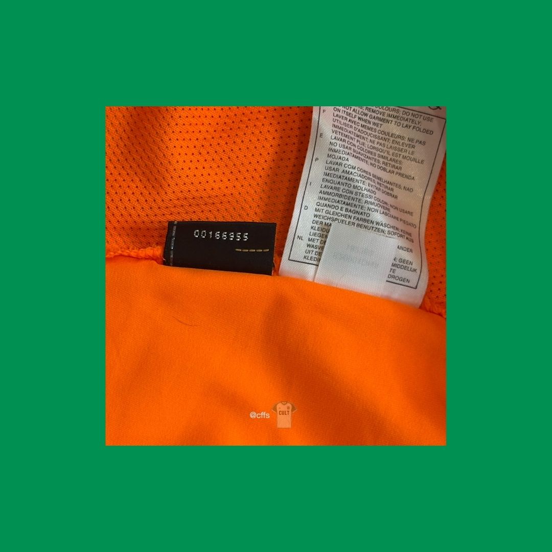 Netherlands NT 2002/04 Nike with Clarence Seedorf 7 Vintage