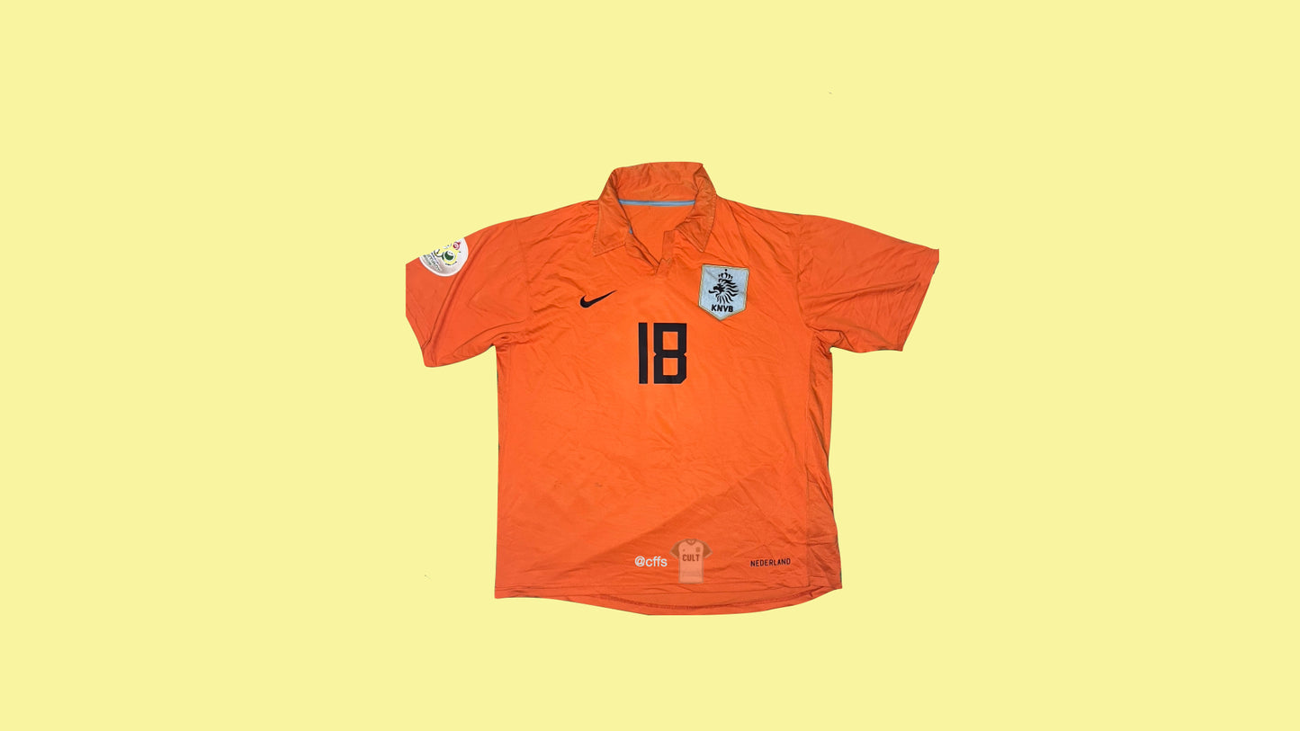 Netherlands NT 2006 Nike with Mark van Bommel 18 Nameset Nike
