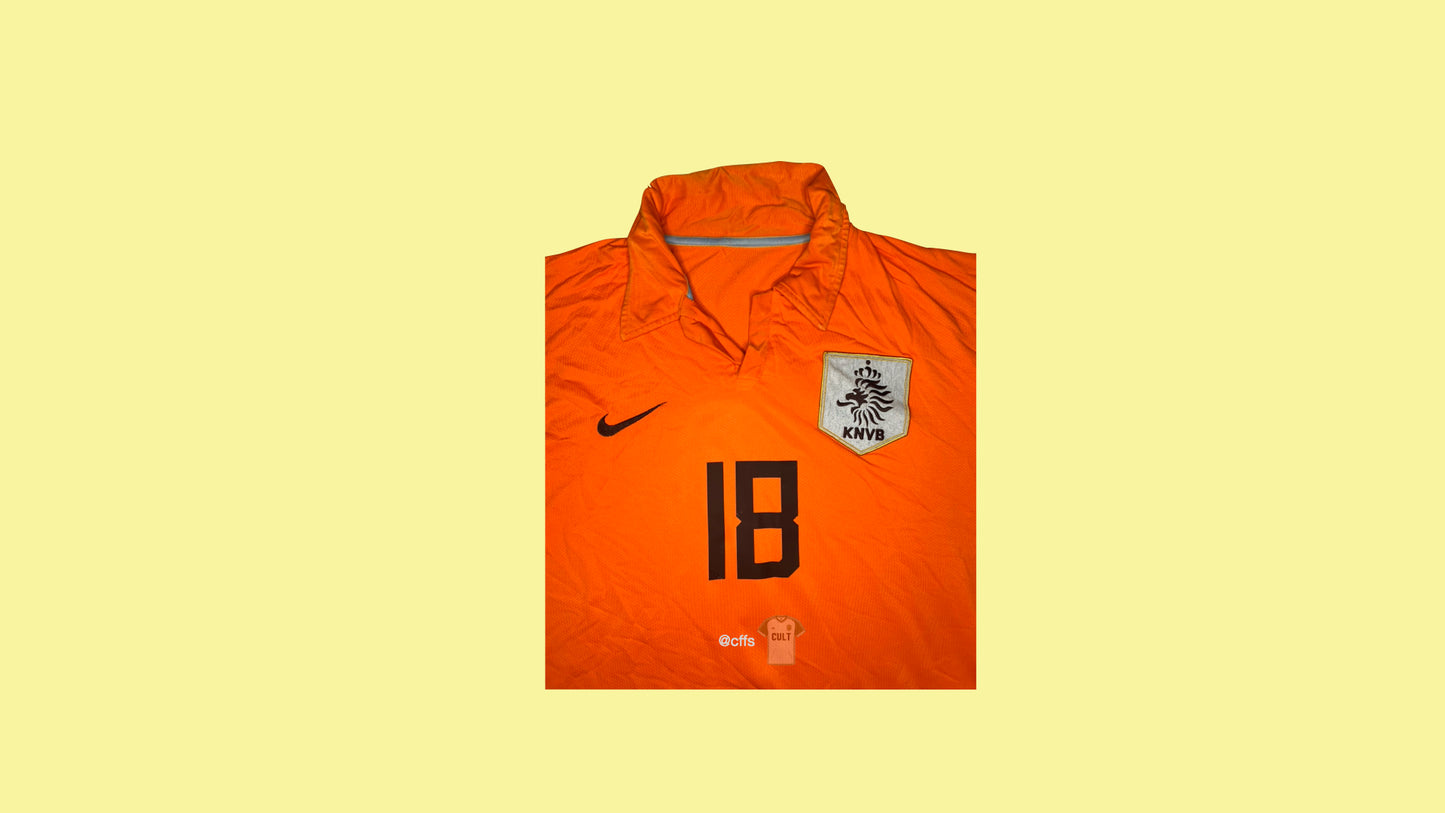Netherlands NT 2006 Nike with Mark van Bommel 18 Nameset Nike