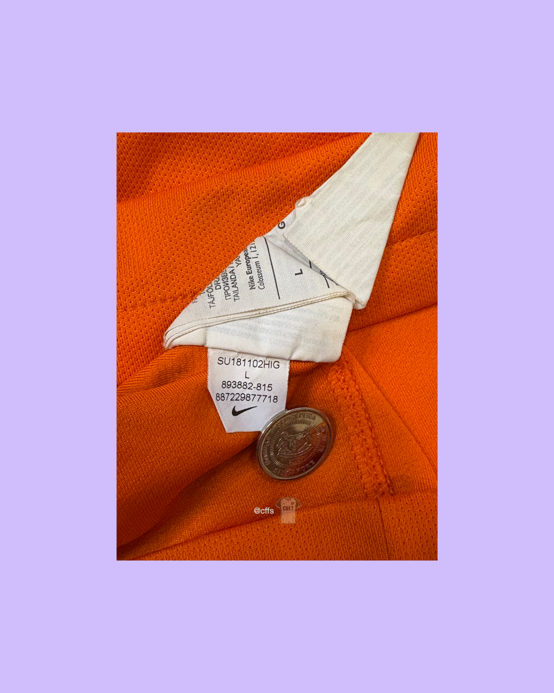 Netherlands NT 2018/20 Nike with Frenkie de Jong 21 Nameset