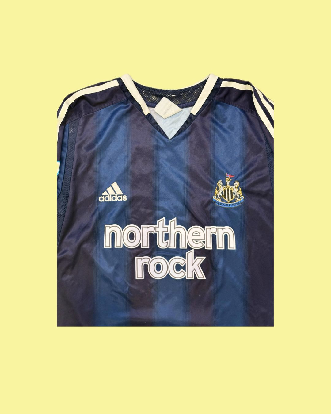 Newcastle United 2004/05 Adidas with Alan Shearer 9 Nameset