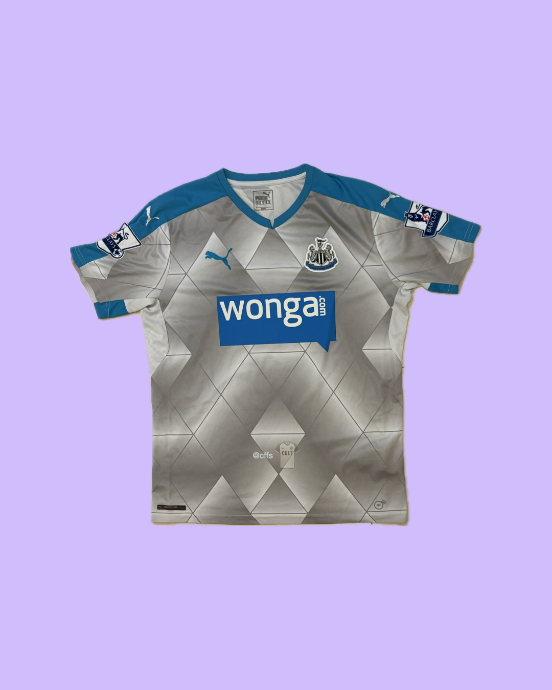 Newcastle United 2015/16 Puma with Georginio Wijnaldum 5 Nameset Football Jersey