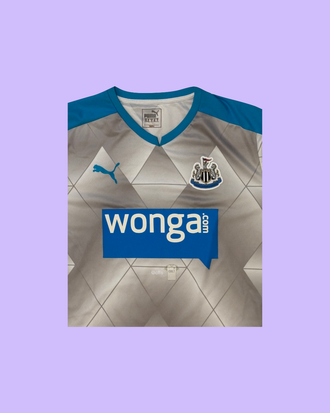 Newcastle United 2015/16 Puma with Georginio Wijnaldum 5 Nameset Football Jersey