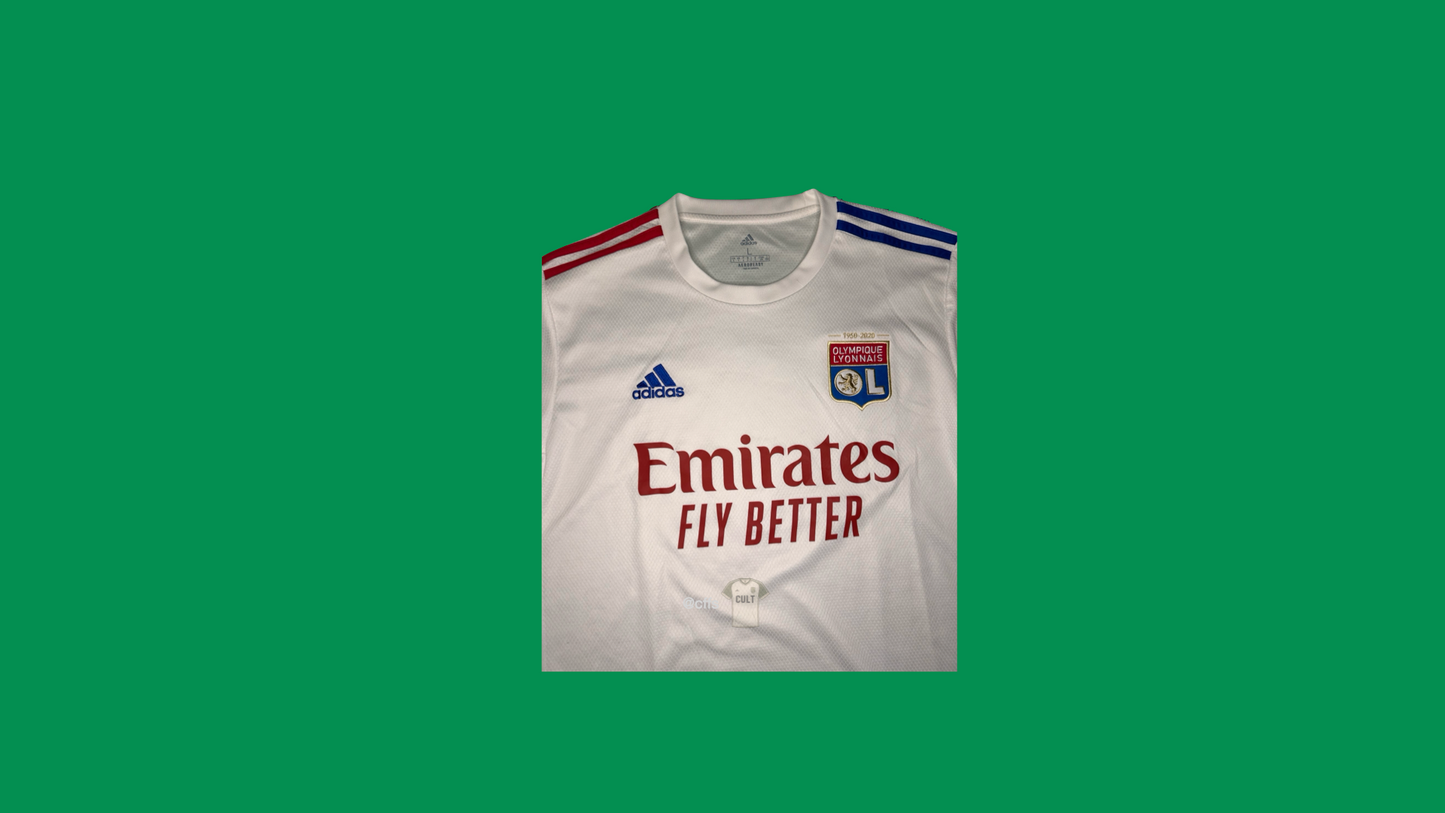 Olympique Lyon 2020/21 Adidas Football Jersey - Cult Fave Football Shirts