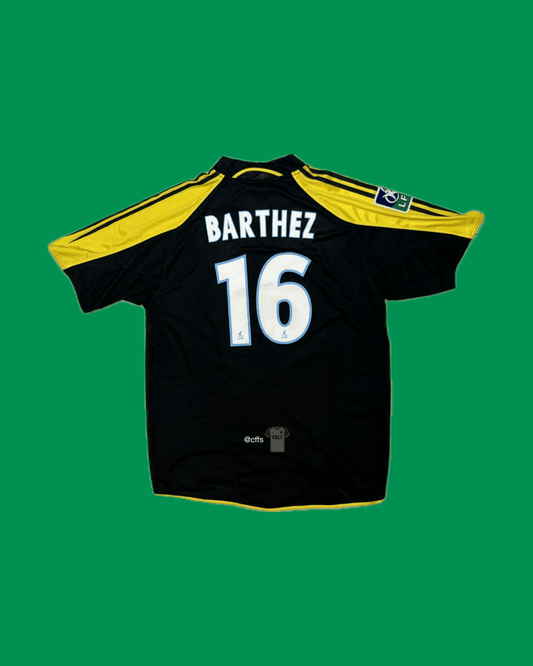 Olympique Marseille 2004/05 Adidas with Fabien Barthez 16 Nameset Football Jersey - Cult Fave Football Shirts