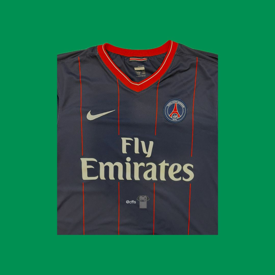 PSG Paris Saint-Germain F.C. 2009/10 Nike Home Jersey