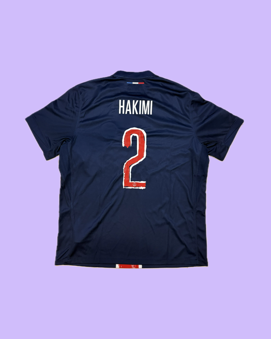 Paris Saint Germain 2024/25 Nike with Achraf Hakimi 2 Nameset Football Jersey