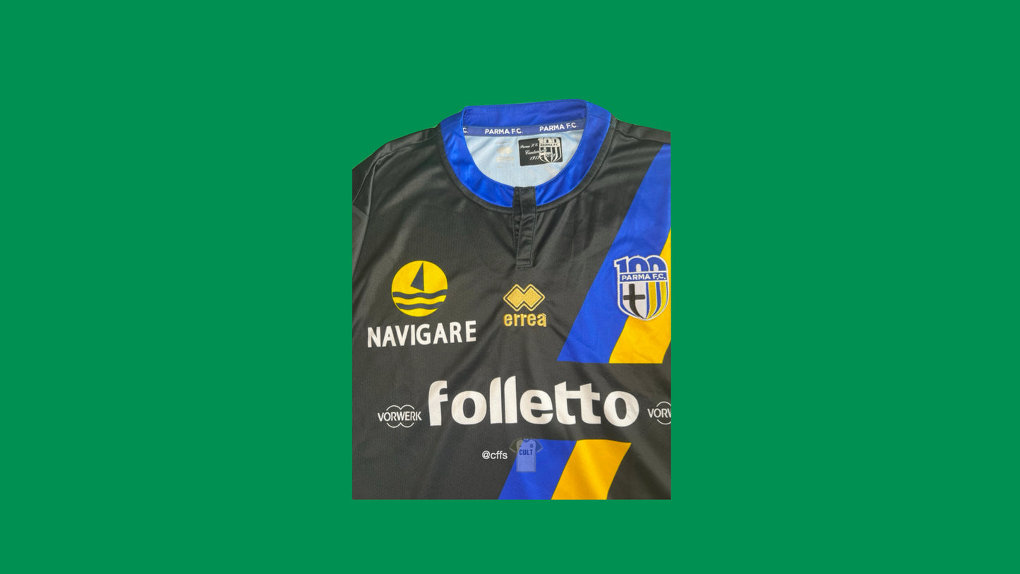 Parma Calcio 2013/14 Errea Vintage Football Jersey