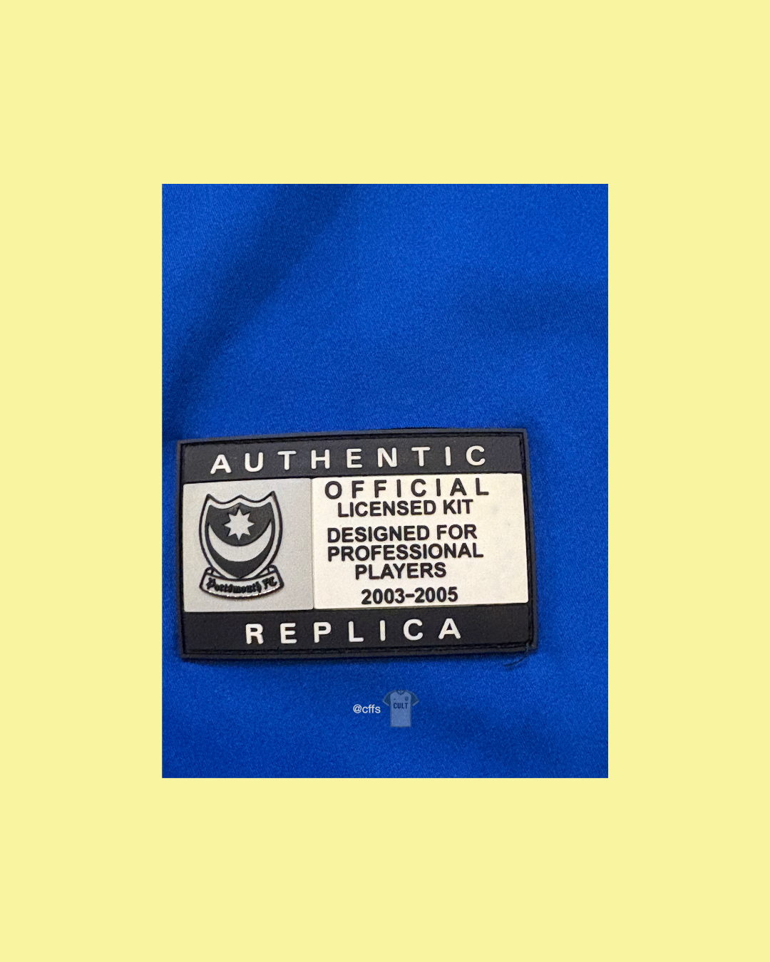 Portsmouth F.C. 2003/04 In-house with Teddy Sheringham 10 Nameset