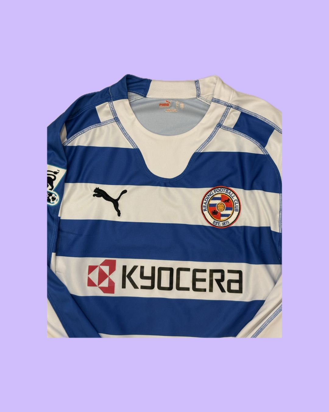 Reading FC 2006/07 Puma with Seol Ki-hyeon 19 Nameset