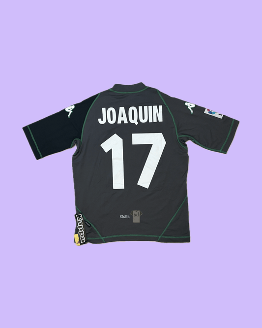 Real Betis Balompié 2003/04 Kappa with Joaquín 17 Nameset Football Jersey - Cult Fave Football Shirts