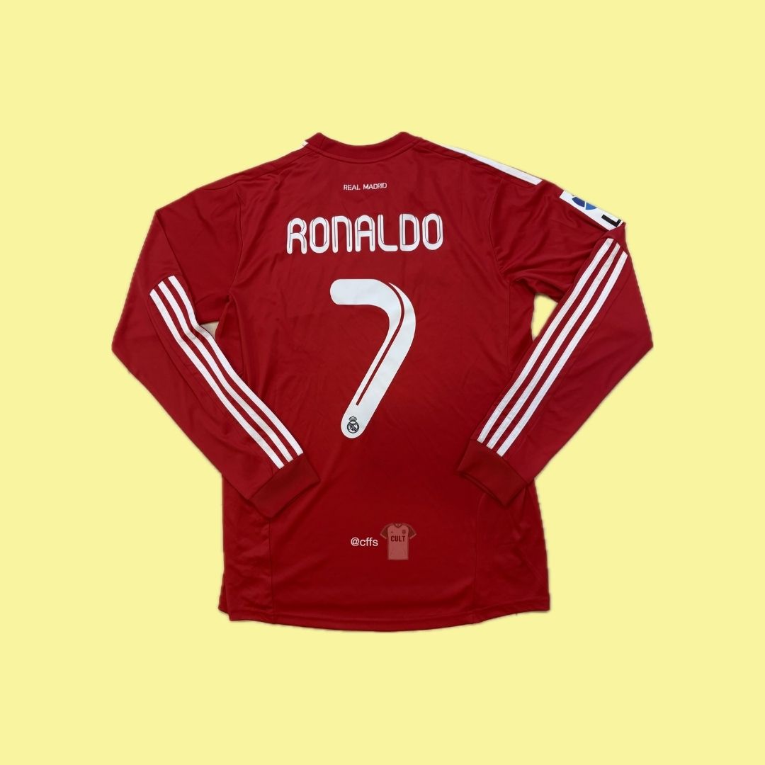 Real Madrid 2011/12 Adidas with Cristiano Ronaldo 7 Nameset Vintage Football Jersey