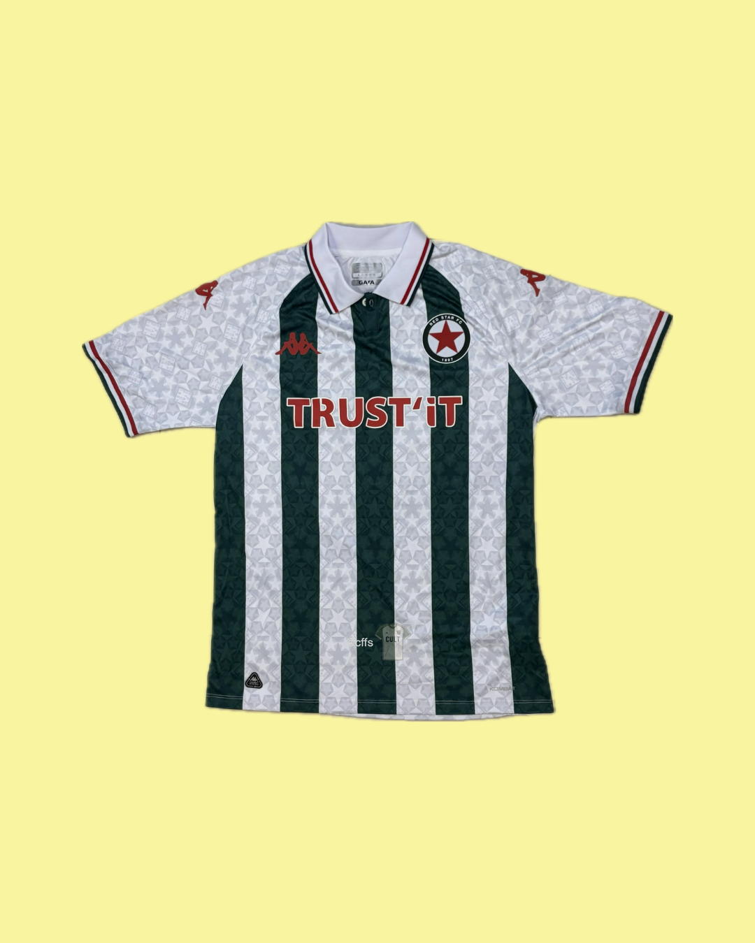 Red Star Paris 2024/25 Kappa Football Jersey - Cult Fave Football Shirts